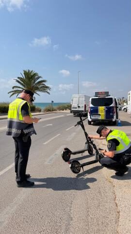 Governació manté els controls sobre els patinets elèctrics per garantir la seguretat viària a Vinaròs