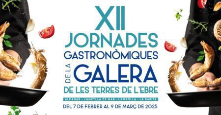Les XII Jornades Gastronòmiques de la Galera tornen a les Terres de l’Ebre amb 45 restaurants