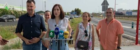 Diana Morant visita Vinaròs per posar en valor les obres de la N-340a i la N-238