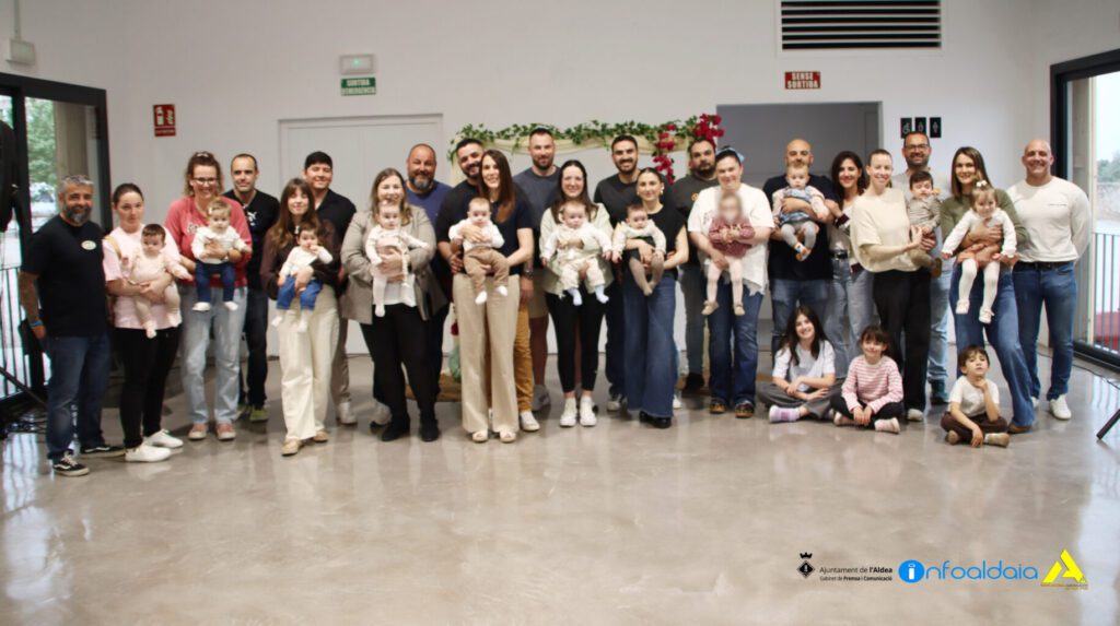 L’Aldea dona la benvinguda als 14 nadons nascuts el 2025