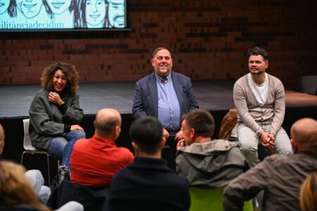 Oriol Junqueras dóna suport a Militància Decidim a Amposta, reafirmant el compromís d’ERC amb els Terres de l’Ebre
