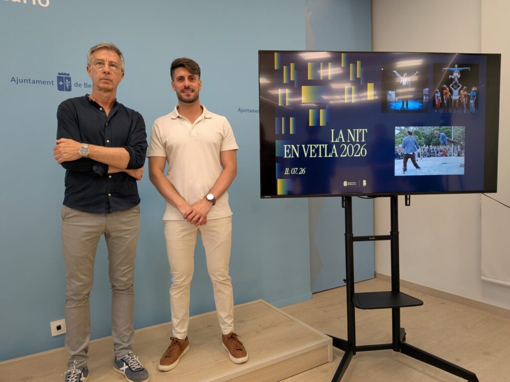 Benicarló omplirà el centre de la ciutat d’arts escèniques amb vuit espectacles per a la Nit en Vetla 2026
