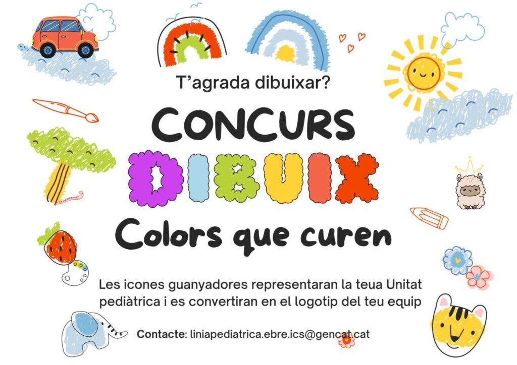 La Línia Pediàtrica de Tortosa impulsa el concurs de dibuix infantil ‘Colors que curen’