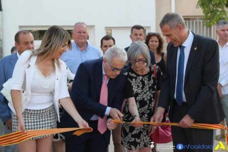 Inaugurada la plaça del Dr. Cugat al Raval del Fesol com a nou centre cultural i de convivència