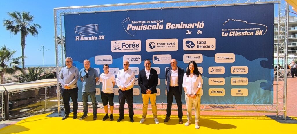 La Clàssica de Natació, travessia Peníscola-Benicarló escalfa motors en una nova edició