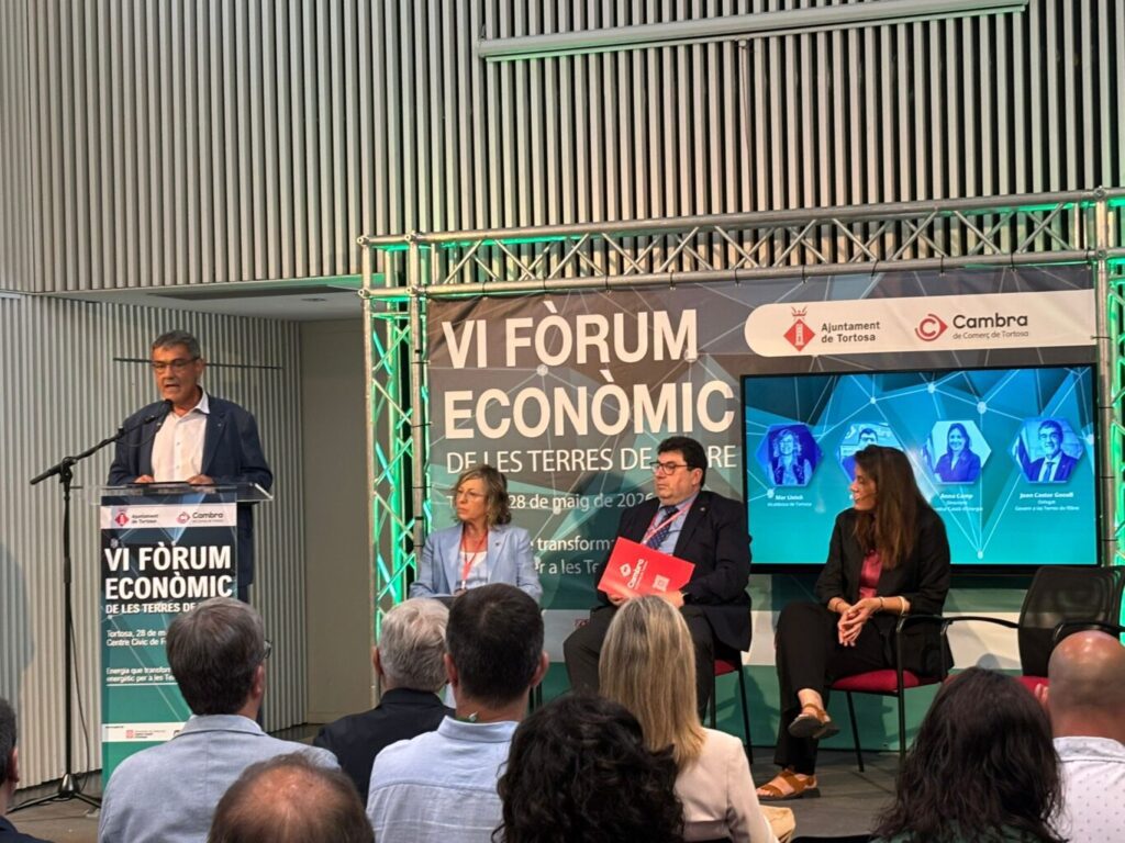 Tortosa acull la VI edició del Fòrum Econòmic de les Terres de l’Ebre, centrada en la transició energètica