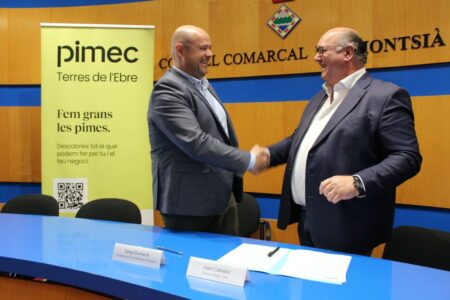 El Consell Comarcal del Montsià i PIMEC signen un acord per impulsar l’economia i l’ocupació a la comarca