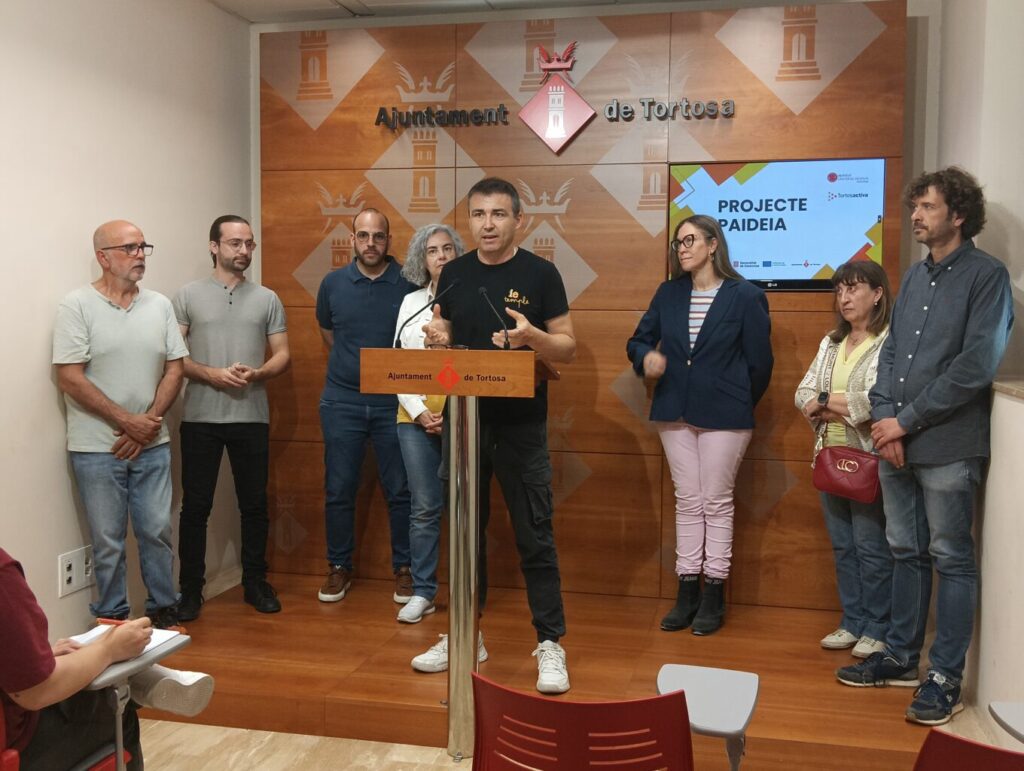 L’Ajuntament de Tortosa amplia el Projecte Paideia a l’Institut Dertosa i a l’Institut Escola El Temple