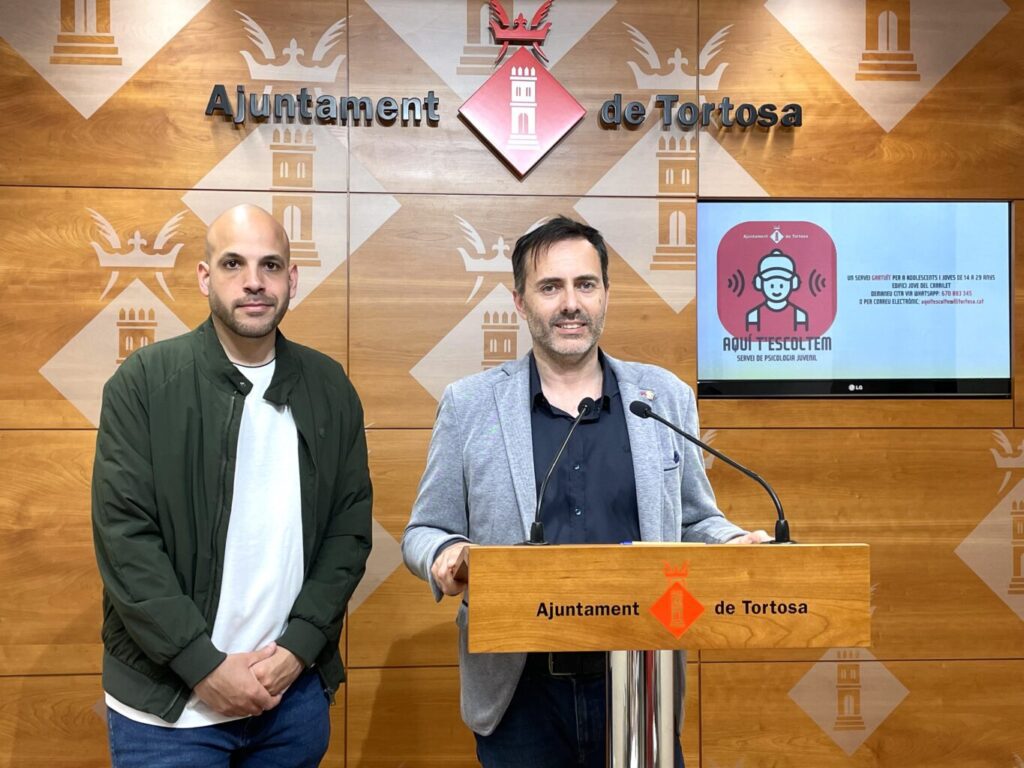 L’Ajuntament de Tortosa posa en marxa un servei de psicologia juvenil gratuït