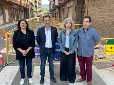 L’Ajuntament de Tortosa renova totalment la vorera del carrer Vergés Paulí al barri del Temple