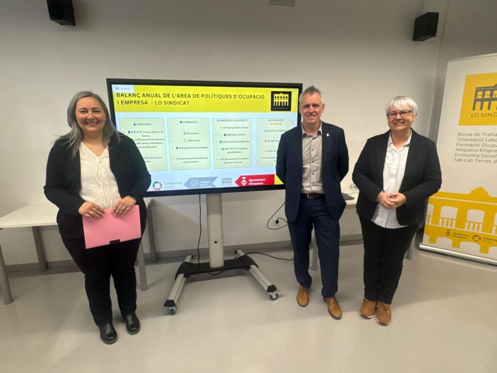 Amposta impulsa l’ocupació amb resultats extraordinaris en 2025