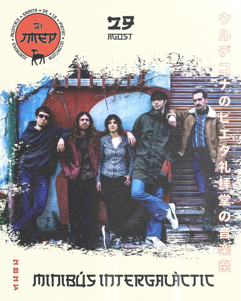 YPNOSI i Minibus Intergalàctic clouran les 21es JMEP amb un concert explosiu de psicodèlia i performance rock