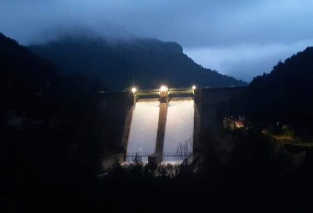 La Confederació Hidrogràfica del Xúquer activa l’avís de desembassament al Pantà d’Ulldecona