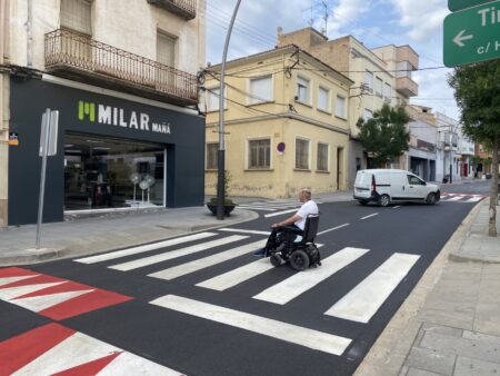 Móra d’Ebre aprofita la remodelació de Comarques Catalanes per facilitar la mobilitat a les persones amb diversitat funcional