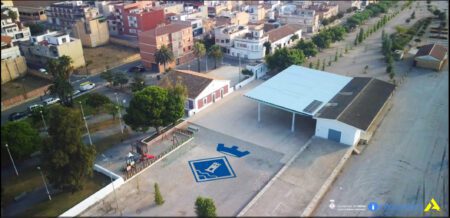 L’Aldea inaugura oficialment “la Pèrgola”, un nou refugi climàtic al Parc de la Via