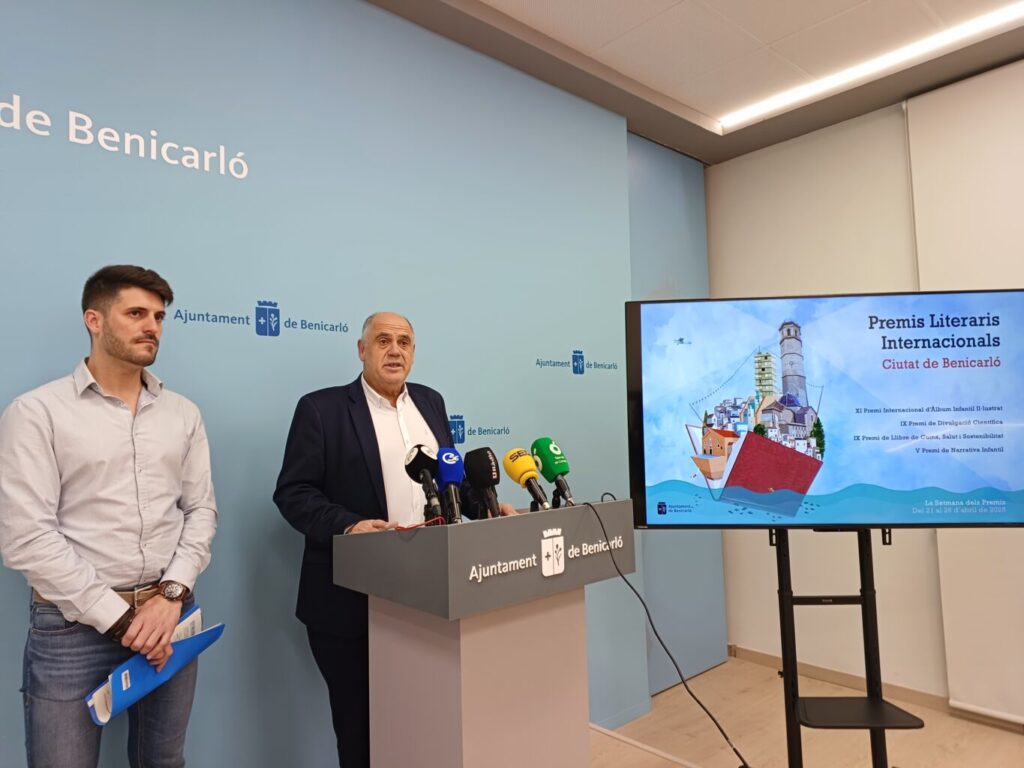 La gala de lliurament dels Premis Literaris s’integra en la Setmana del Llibre de Benicarló