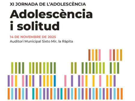 La Jornada de l’Adolescència de les Terres de l’Ebre abordarà la solitud en l’etapa adolescent