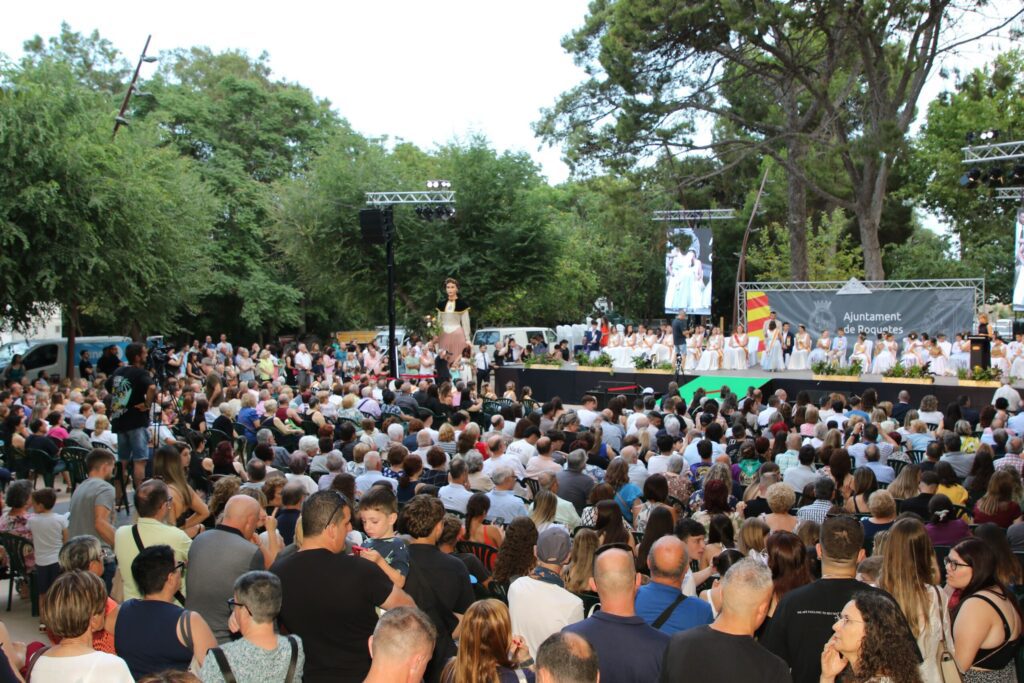 Roquetes viu una proclamació de pubilles i hereus de rècord