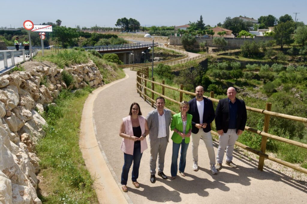 Inaugurada la carretera que uneix Roquetes i els Reguers un cop finalitzades les obres de millora i transformació de la via