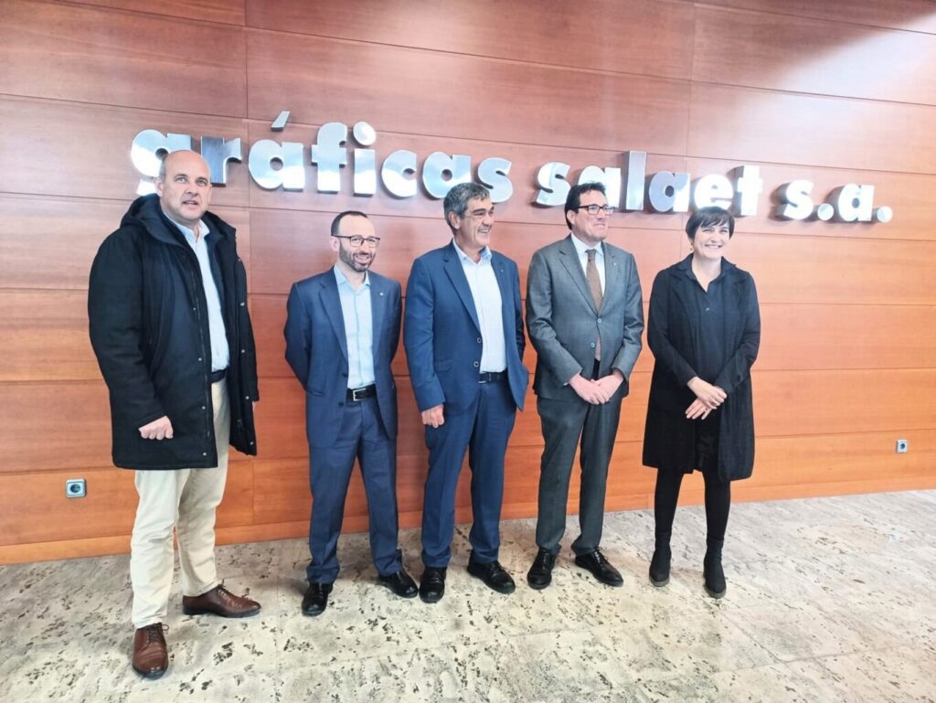 L’empresa Salaet inverteix 3,7 MEUR i crea 20 llocs de treball a Gandesa en l’ampliació de la producció de safates de paper i cartró per a la indústria alimentària