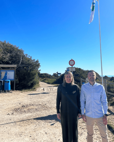 El Jardí de Sòl de Riu revalida la distinció de Sendera Blava