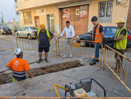 Benicarló renova el clavegueram del carrer de Santa Teresa amb una inversió de prop de 50.000€