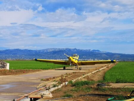 El COPATE inicia els primers tractaments contra les larvesde mosquit als arrossars del Delta de l’Ebre