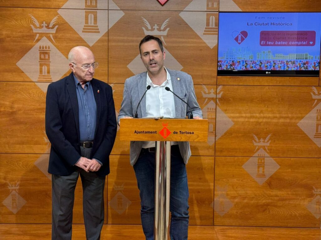 Tortosa inicia un procés participatiu per millorar els barris històrics