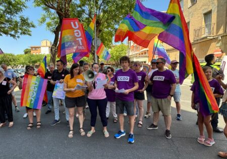 Els sindicats de les Terres de l’Ebre reivindiquen l’aplicació efectiva dels protocols anti-LGTBI-fòbia a les empreses