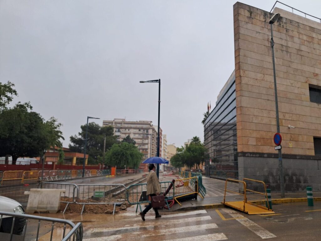 El PSPV demana la paralització de les obres de l’Avinguda Llibertat després d’un accident mortal