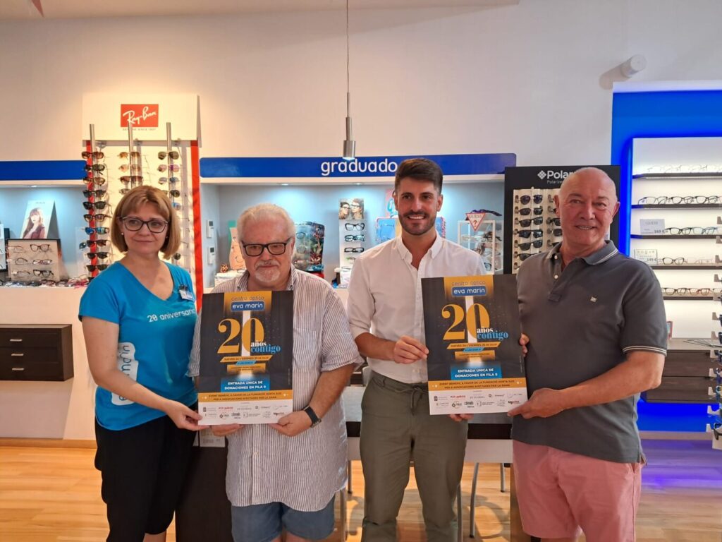 Vuit companyies teatrals i musicals de Benicarló s’uneixen per celebrar els 20 anys del Centre Òptic Eva Marín amb un espectacle benèfic