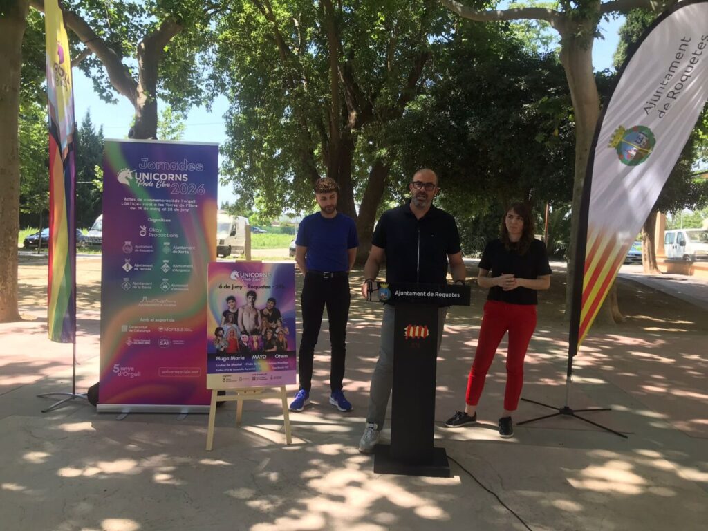 Roquetes acollirà el 6 de juny la V edició de la Unicorn’s Pride, consolidada com a festival Pride rural referent del país
