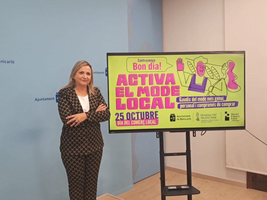 Benicarló celebra el Dia del Comerç Local amb música en directe i activitats infantils als carrers comercials